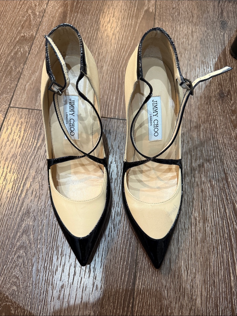 Jimmy Choo Tan Heels